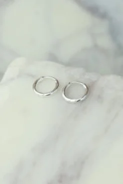 Online Alda Silver hoops Earrings