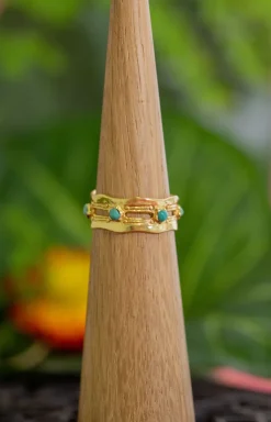 Fashion Alina Turquoise Ring Rings
