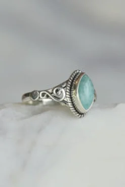Discount Amazonite Cosi Ring Rings