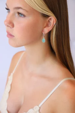 Outlet Amazonite Nima Earrings Studs And Hoops|Earrings