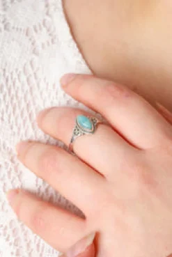 Outlet Amazonite Yasmin Marquise Ring Rings
