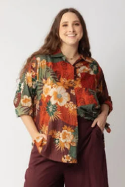 Outlet Amber Shirt Free Size|Tops & Shirts