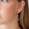 New Amethyst Aiden Knot Work Earrings