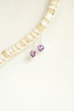 Fashion Amethyst Earrings Earrings