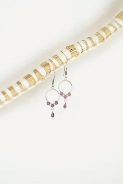Discount Amethyst Suki Earrings Earrings