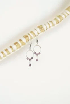 Discount Amethyst Suki Earrings Earrings