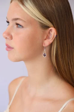 New Amethyst Teardrop Earrings Earrings
