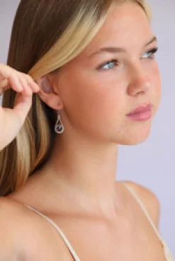 New Amethyst Teardrop Earrings Earrings
