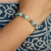 Hot Aqua Agate Beaded Bracelet Fashion Jewellery|Bangles & Bracelets