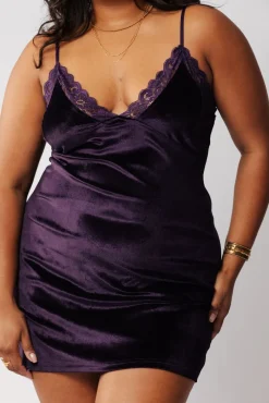 Fashion Azurite Slip Dresses