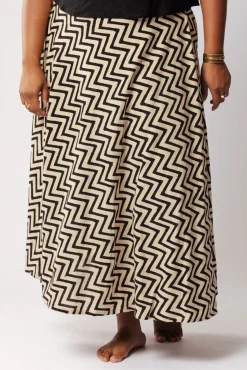 New Bagru Wrap Skirt Free Size|Skirts