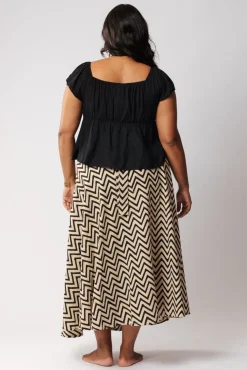 New Bagru Wrap Skirt Free Size|Skirts