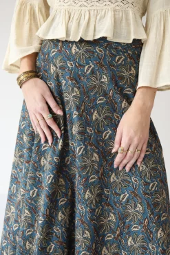 Sale Bagru Wrap Skirt Free Size|Skirts