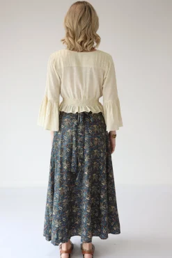 Sale Bagru Wrap Skirt Free Size|Skirts