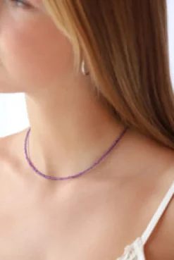 Outlet Beaded Amethyst Necklace Necklaces And Pendants