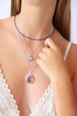 Outlet Beaded Amethyst Necklace Necklaces And Pendants