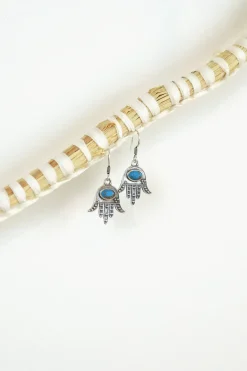 Clearance Blue Copper Turquoise Harta Earrings Earrings