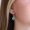 Outlet Blue Topaz Lula Earrings Earrings