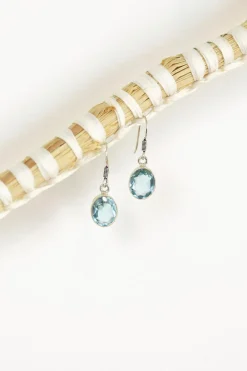 Outlet Blue Topaz Lula Earrings Earrings