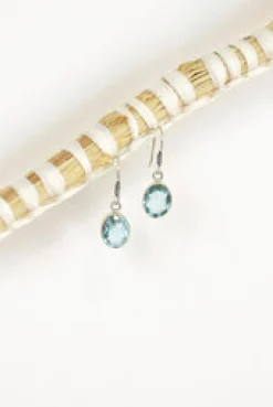 Outlet Blue Topaz Lula Earrings Earrings