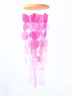 Discount Blush Harmony Capiz Windchime Dreamcatchers & Hangings