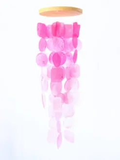 Discount Blush Harmony Capiz Windchime Dreamcatchers & Hangings