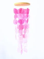 Discount Blush Harmony Capiz Windchime Dreamcatchers & Hangings