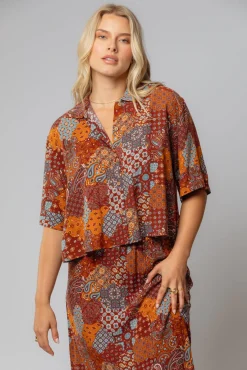 Fashion Butterfly Shirt Tops & Shirts