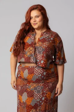 Fashion Butterfly Shirt Tops & Shirts