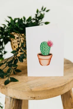 Discount Cactus Flower Greeting Card Books & Greeting Cards