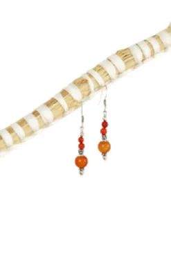 Clearance Carnelian Mila Earrings Earrings