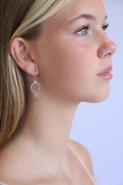 Clearance Carnelian Suki Earrings Earrings