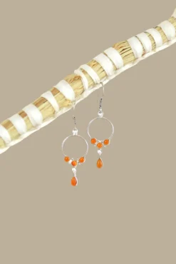 Clearance Carnelian Suki Earrings Earrings