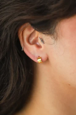 Best Cora Gold studs Studs And Hoops|Earrings