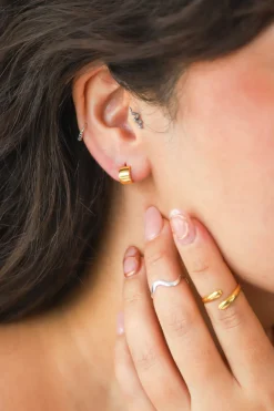 Best Cora Gold studs Studs And Hoops|Earrings