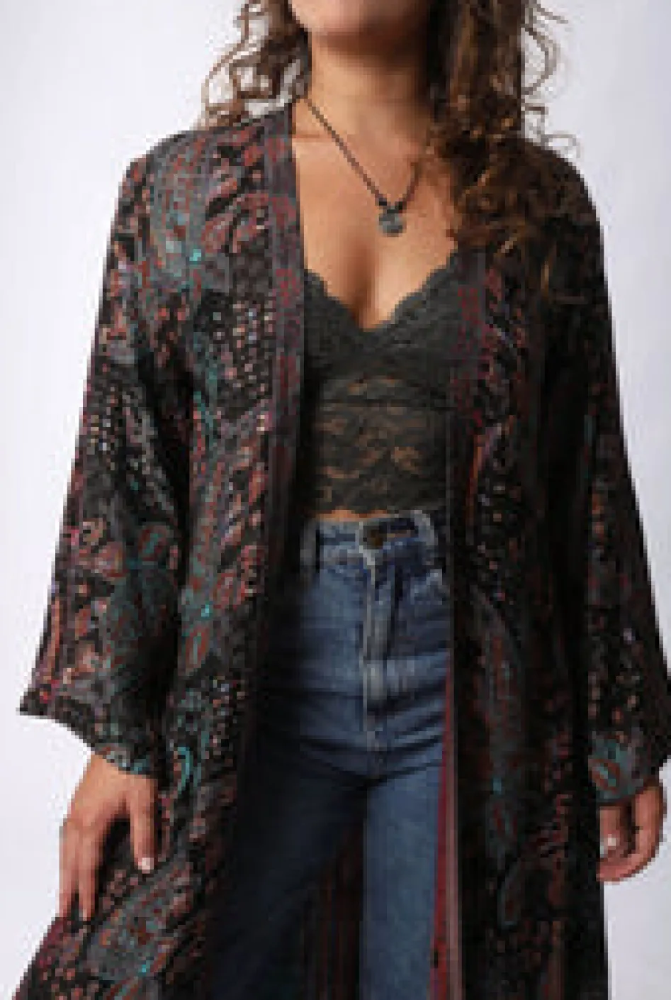 Sale Desert Persian Duster Jackets & Outerwear|Kimonos & Dusters
