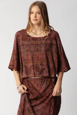 Outlet Dragonfly Top Free Size|Tops & Shirts