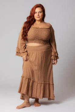 Fashion Elder Flower Skirt Skirts