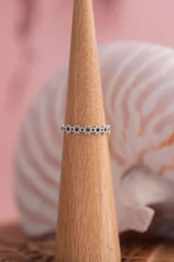 Clearance Flower Love Band Rings