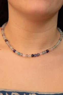 Outlet Fluorite Beaded Necklace Fashion Jewellery|Necklaces And Pendants