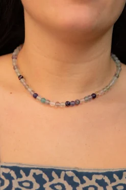 Outlet Fluorite Beaded Necklace Fashion Jewellery|Necklaces And Pendants