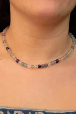 Outlet Fluorite Beaded Necklace Fashion Jewellery|Necklaces And Pendants