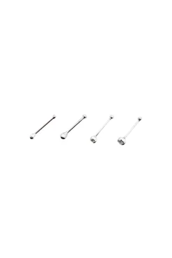 Best Four Nose Stud Pack Body Jewellery