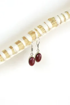 Online Garnet Lula Earrings Earrings