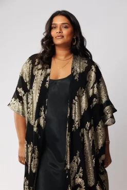 Fashion Glimmer Kimono Free Size|Kimonos & Dusters