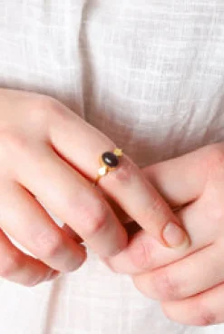 Hot Gold Amethyst Edna Ring Rings