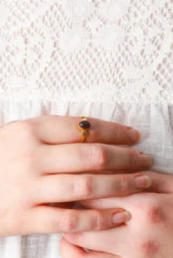 Hot Gold Amethyst Edna Ring Rings