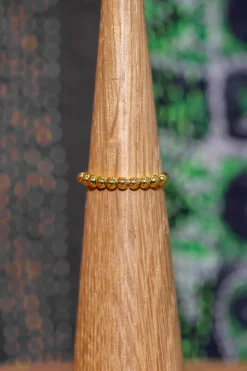 Hot Gold Bella Bead Ring Rings