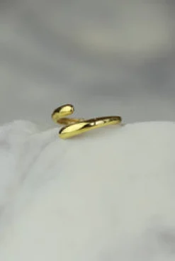 Online Gold Bella Wrap Ring Rings