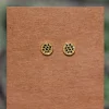 Outlet Gold Black Spinel Studs Studs And Hoops|Earrings